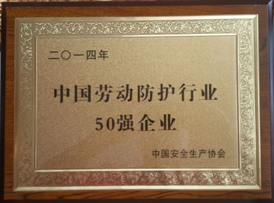 中国劳动防护行业50强